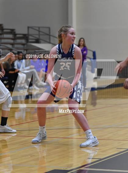 Thumbnail 3 in Smithson Valley vs Alamo Heights (SAISD Basketball Tournament) photogallery.