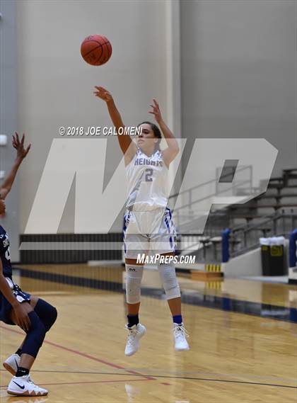 Thumbnail 1 in Smithson Valley vs Alamo Heights (SAISD Basketball Tournament) photogallery.