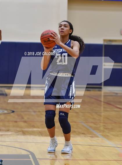 Thumbnail 3 in Smithson Valley vs Alamo Heights (SAISD Basketball Tournament) photogallery.