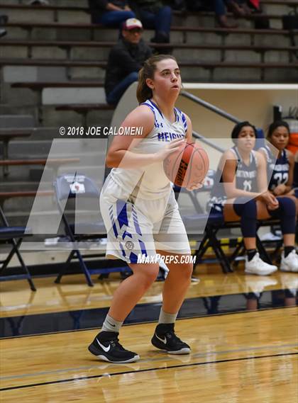 Thumbnail 1 in Smithson Valley vs Alamo Heights (SAISD Basketball Tournament) photogallery.