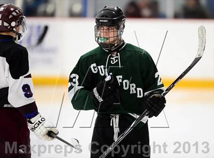 Thumbnail 2 in Guilford vs. Brookfield/Bethel/Danbury (CIAC Division II Quarterfinal) photogallery.
