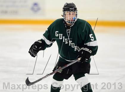 Thumbnail 2 in Guilford vs. Brookfield/Bethel/Danbury (CIAC Division II Quarterfinal) photogallery.
