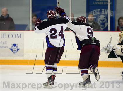 Thumbnail 1 in Guilford vs. Brookfield/Bethel/Danbury (CIAC Division II Quarterfinal) photogallery.