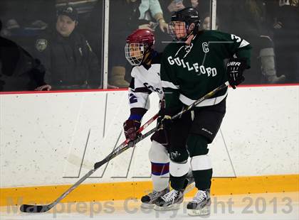 Thumbnail 2 in Guilford vs. Brookfield/Bethel/Danbury (CIAC Division II Quarterfinal) photogallery.