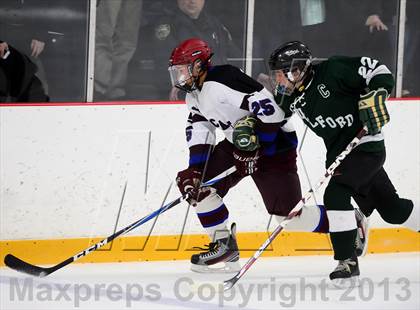 Thumbnail 1 in Guilford vs. Brookfield/Bethel/Danbury (CIAC Division II Quarterfinal) photogallery.