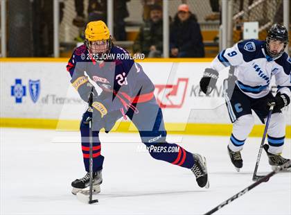 Thumbnail 3 in Brentwood Academy vs Centennial (Hine Cup Playoffs) photogallery.
