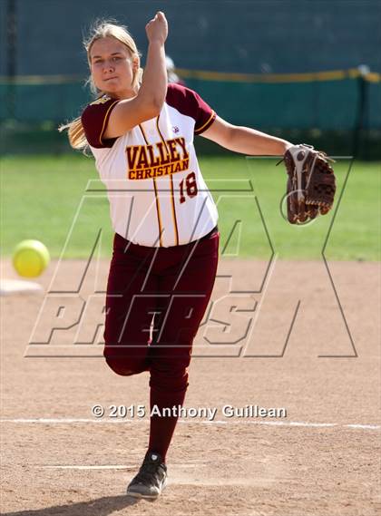 Thumbnail 3 in Valley Christian vs Segerstrom (CIF SS 1st Round Playoff) photogallery.