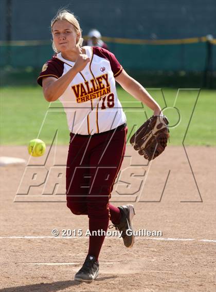 Thumbnail 2 in Valley Christian vs Segerstrom (CIF SS 1st Round Playoff) photogallery.