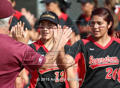 Thumbnail 2 in Valley Christian vs Segerstrom (CIF SS 1st Round Playoff) photogallery.