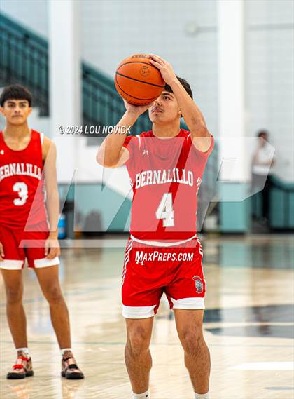 Thumbnail 1 in Bernalillo vs. Santa Fe Prep ( Al Armendariz Tournament at Capital ) photogallery.