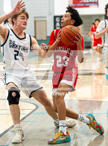 Thumbnail 3 in Bernalillo vs. Santa Fe Prep ( Al Armendariz Tournament at Capital ) photogallery.