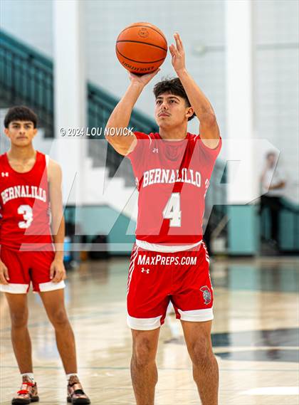 Thumbnail 2 in Bernalillo vs. Santa Fe Prep ( Al Armendariz Tournament at Capital ) photogallery.