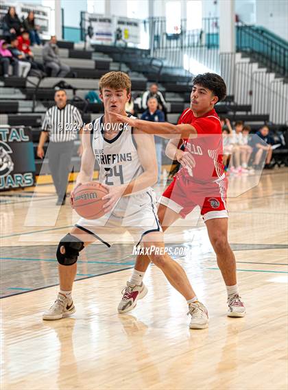 Thumbnail 2 in Bernalillo vs. Santa Fe Prep ( Al Armendariz Tournament at Capital ) photogallery.