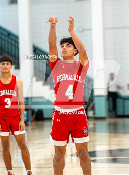 Thumbnail 1 in Bernalillo vs. Santa Fe Prep ( Al Armendariz Tournament at Capital ) photogallery.