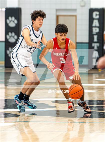 Thumbnail 3 in Bernalillo vs. Santa Fe Prep ( Al Armendariz Tournament at Capital ) photogallery.