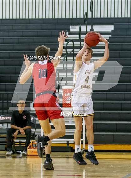 Thumbnail 1 in Creekview vs Prestonwood Christian (CFB Classic) photogallery.