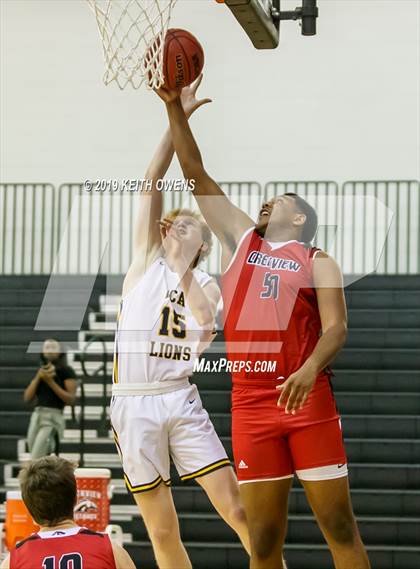 Thumbnail 3 in Creekview vs Prestonwood Christian (CFB Classic) photogallery.
