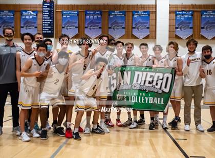 Thumbnail 1 in Francis Parker vs. Del Norte (CIF SDS D1 Championship) photogallery.