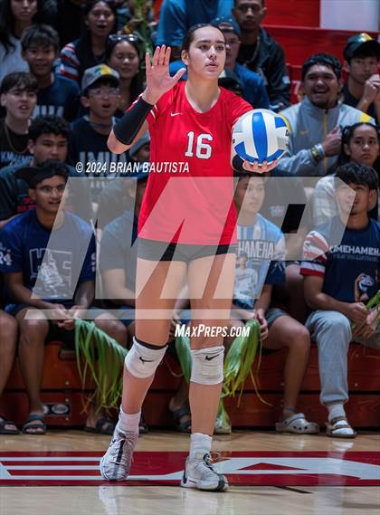 Thumbnail 3 in 'Iolani vs Kamehameha Kapalama (HHSAA Division 1 Final) photogallery.