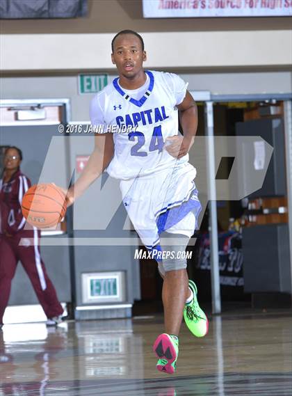 Thumbnail 2 in Foss vs. Capital Christian (Rancho Mirage Holiday Invitational) photogallery.