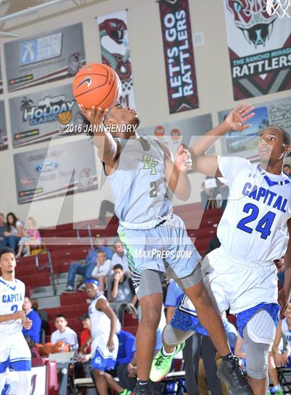 Thumbnail 2 in Foss vs. Capital Christian (Rancho Mirage Holiday Invitational) photogallery.