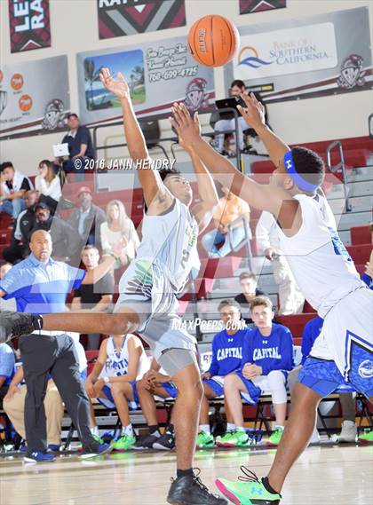 Thumbnail 2 in Foss vs. Capital Christian (Rancho Mirage Holiday Invitational) photogallery.