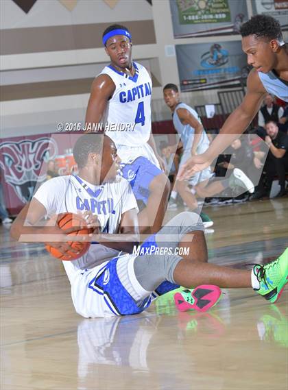 Thumbnail 2 in Foss vs. Capital Christian (Rancho Mirage Holiday Invitational) photogallery.