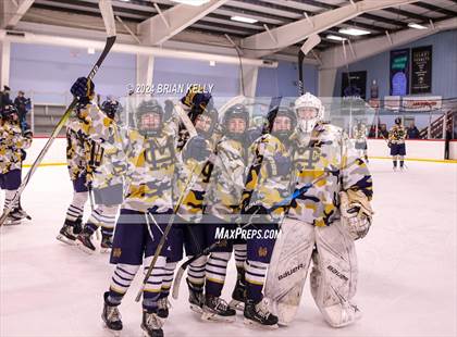 Thumbnail 3 in Braintree vs Malden Catholic (Hingham Showcase) photogallery.