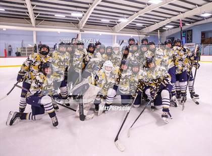 Thumbnail 1 in Braintree vs Malden Catholic (Hingham Showcase) photogallery.