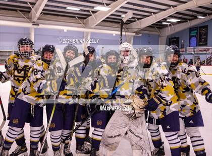 Thumbnail 1 in Braintree vs Malden Catholic (Hingham Showcase) photogallery.