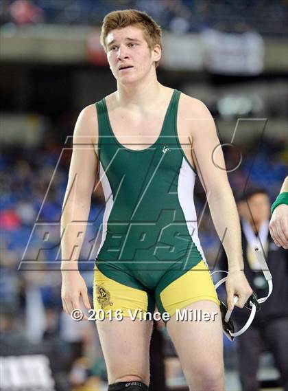 Thumbnail 1 in WIAA 3A 220 LB Championship  photogallery.