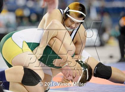 Thumbnail 3 in WIAA 3A 220 LB Championship  photogallery.