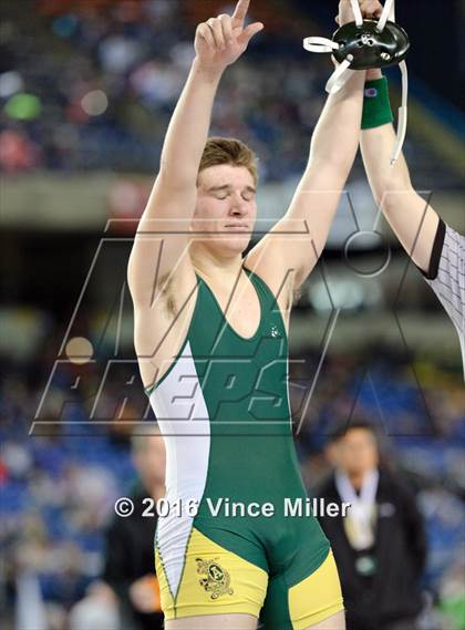 Thumbnail 3 in WIAA 3A 220 LB Championship  photogallery.
