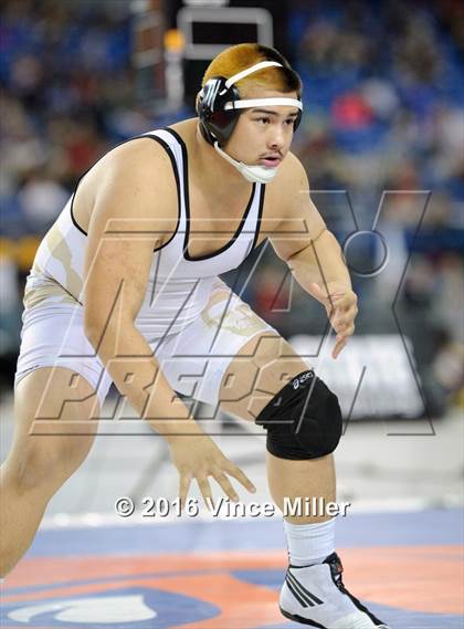 Thumbnail 3 in WIAA 3A 220 LB Championship  photogallery.