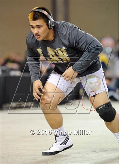 Thumbnail 2 in WIAA 3A 220 LB Championship  photogallery.