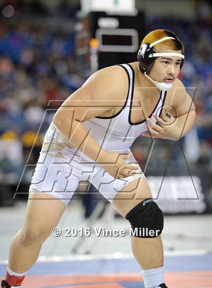 Thumbnail 2 in WIAA 3A 220 LB Championship  photogallery.