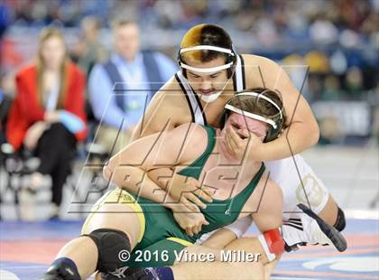 Thumbnail 1 in WIAA 3A 220 LB Championship  photogallery.