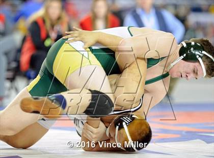 Thumbnail 1 in WIAA 3A 220 LB Championship  photogallery.