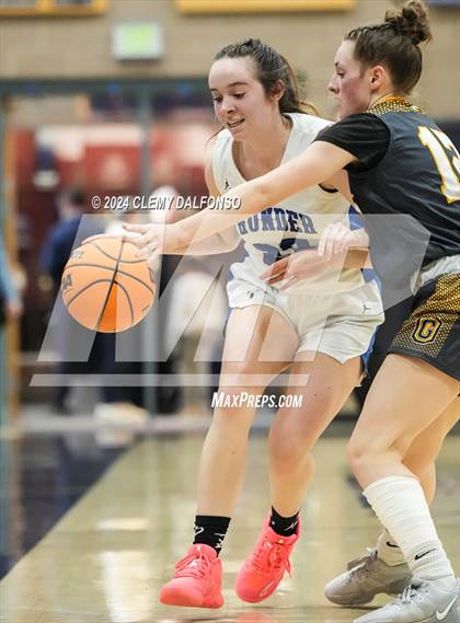 Thumbnail 3 in Gilpin County vs Denver Christian (CHSAA 2A District 7 Championship) photogallery.