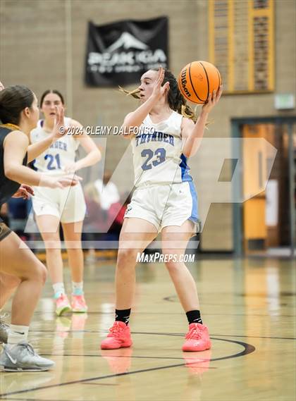 Thumbnail 3 in Gilpin County vs Denver Christian (CHSAA 2A District 7 Championship) photogallery.