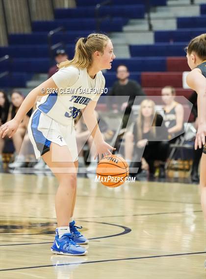Thumbnail 3 in Gilpin County vs Denver Christian (CHSAA 2A District 7 Championship) photogallery.