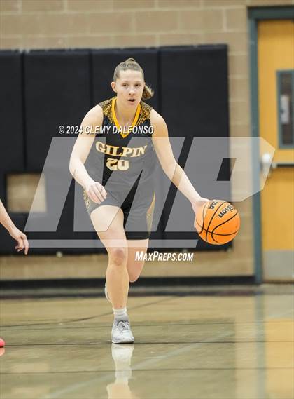 Thumbnail 2 in Gilpin County vs Denver Christian (CHSAA 2A District 7 Championship) photogallery.