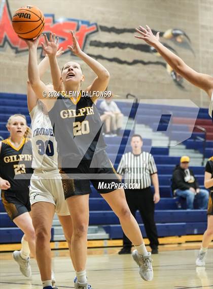 Thumbnail 3 in Gilpin County vs Denver Christian (CHSAA 2A District 7 Championship) photogallery.
