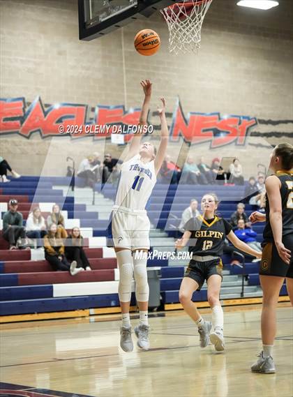Thumbnail 3 in Gilpin County vs Denver Christian (CHSAA 2A District 7 Championship) photogallery.