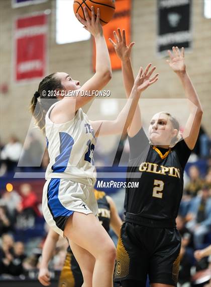 Thumbnail 1 in Gilpin County vs Denver Christian (CHSAA 2A District 7 Championship) photogallery.