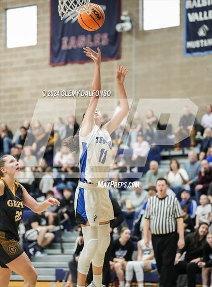 Thumbnail 3 in Gilpin County vs Denver Christian (CHSAA 2A District 7 Championship) photogallery.