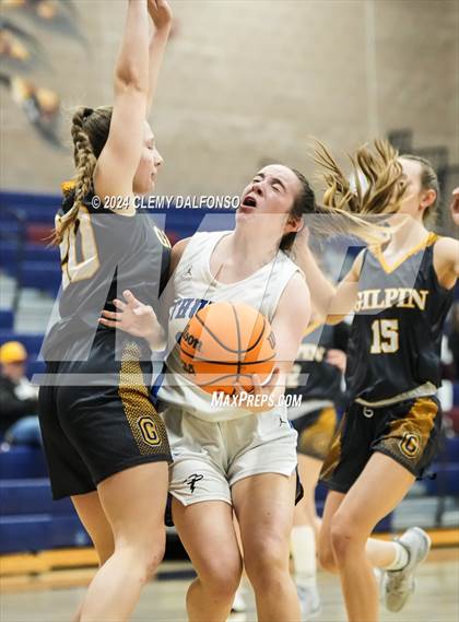Thumbnail 2 in Gilpin County vs Denver Christian (CHSAA 2A District 7 Championship) photogallery.