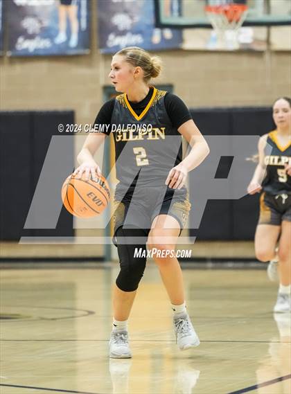 Thumbnail 1 in Gilpin County vs Denver Christian (CHSAA 2A District 7 Championship) photogallery.