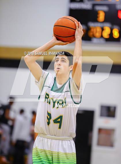 Thumbnail 1 in Campbell Hall vs Royal (Heritage Christian Showcase) photogallery.