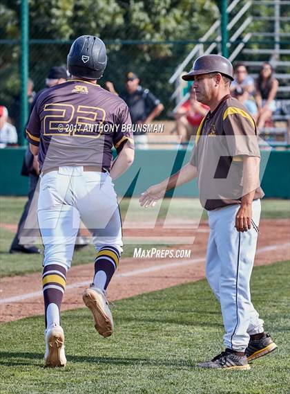Thumbnail 3 in Yuba City vs. Oakdale (CIF SJS D3 Semifinal Game 2) photogallery.